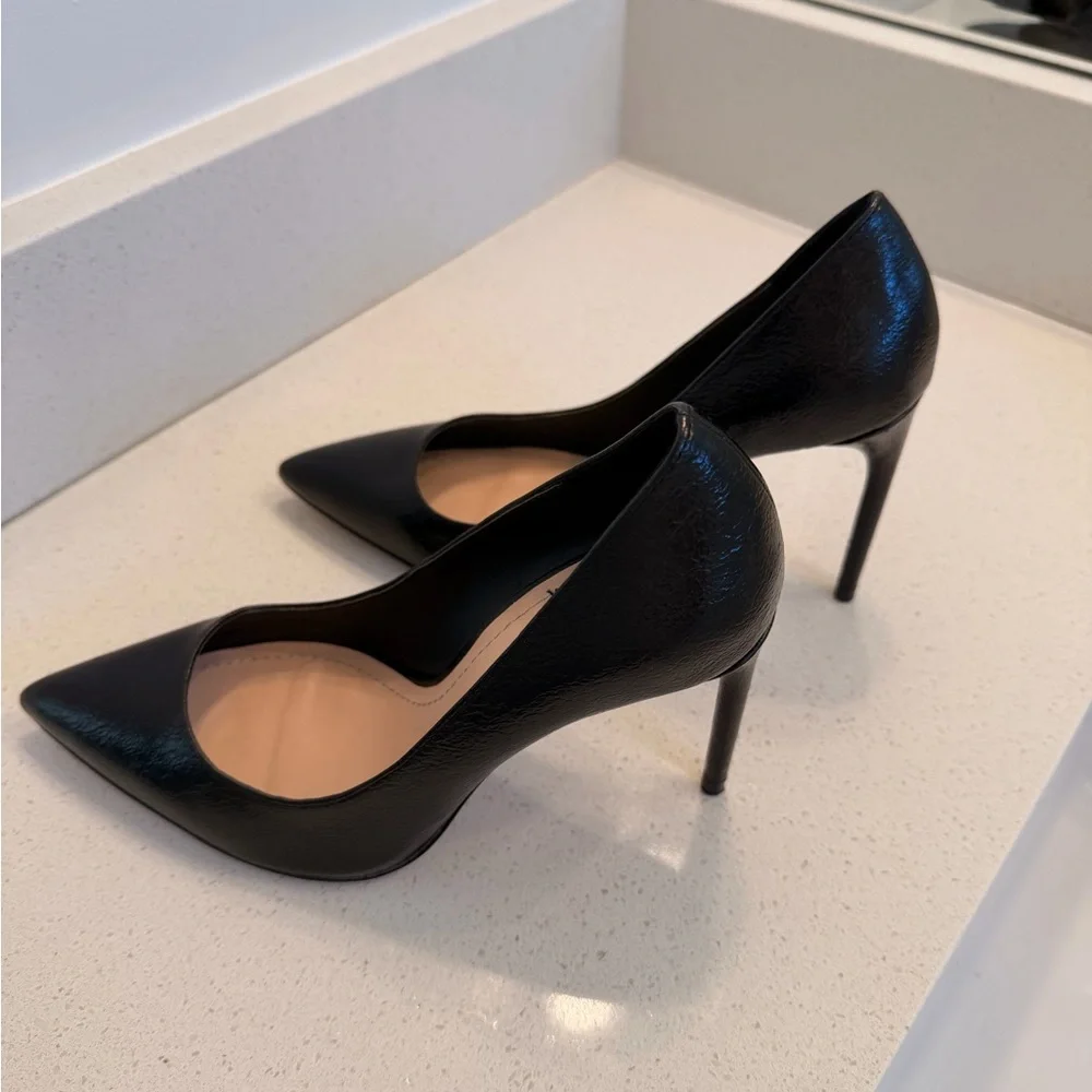 Zara Elegant Black Women's Pumps - Picture 4 of 9